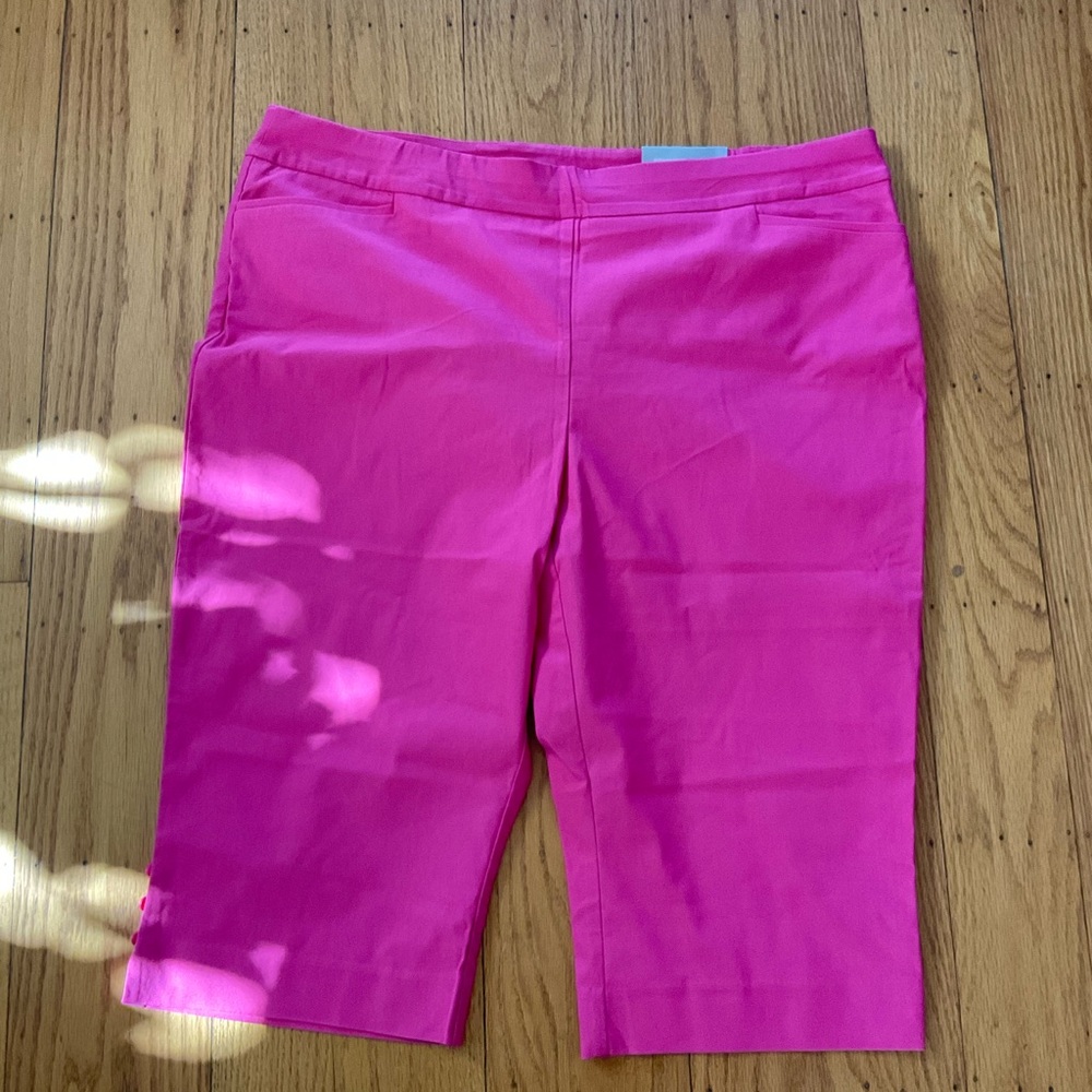Chico’s So Slimming Brigitte Slim Leg Capris sz 20 NWT